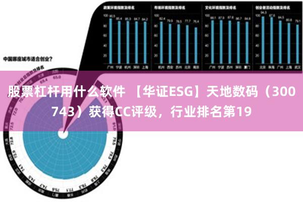 股票杠杆用什么软件 【华证ESG】天地数码（300743）获得CC评级，行业排名第19