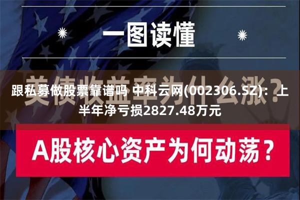 跟私募做股票靠谱吗 中科云网(002306.SZ)：上半年净亏损2827.48万元